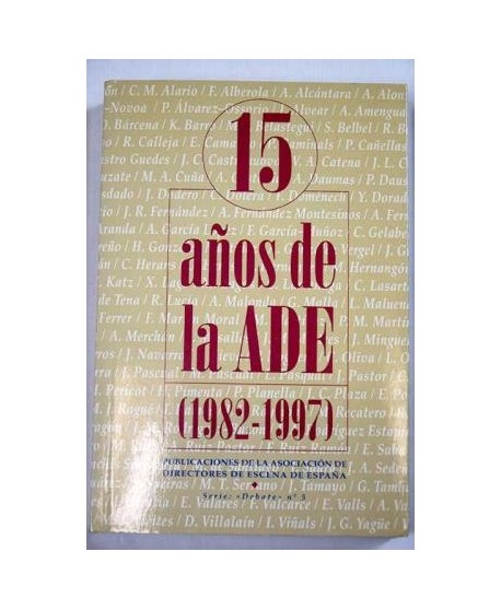 15 años de la ADE (1982-1997)