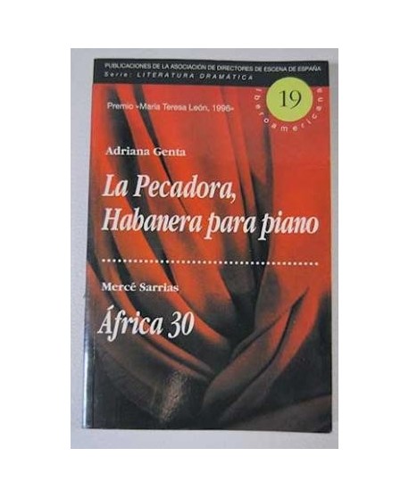 La Pecadora, Habanera para piano/África 30