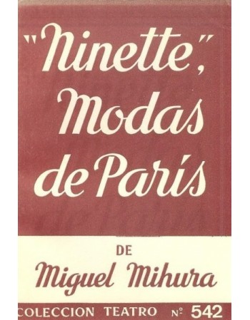 "Ninette", (modas de París)