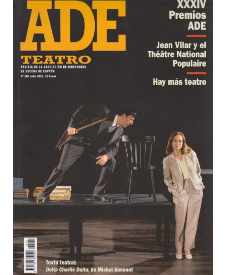 Revista ADE 185 Julio 2021 Texto teatral: Delta Charlie Delta, de Michel Simonot