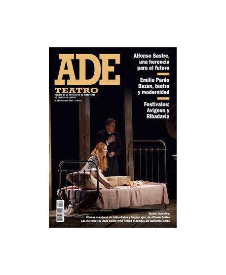 Revista ADE 187 Diciembre 2021 Texto teatral: Últimas aventuras de Isidro Rodes y Pepita Luján, de Alfonso Sastre
