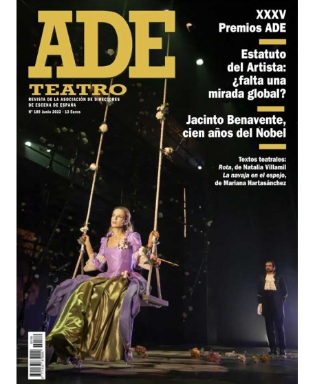 ADE 189 Marzo 2022 Textos teatrales: Rota, de Natalia Villamil / La navaja en el espejo, de Mariana Hartasánchez